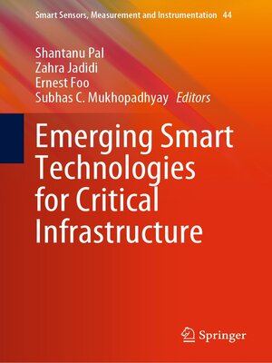 cover image of Emerging Smart Technologies for Critical Infrastructure